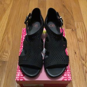 GB Girls crafty girl shoe, black